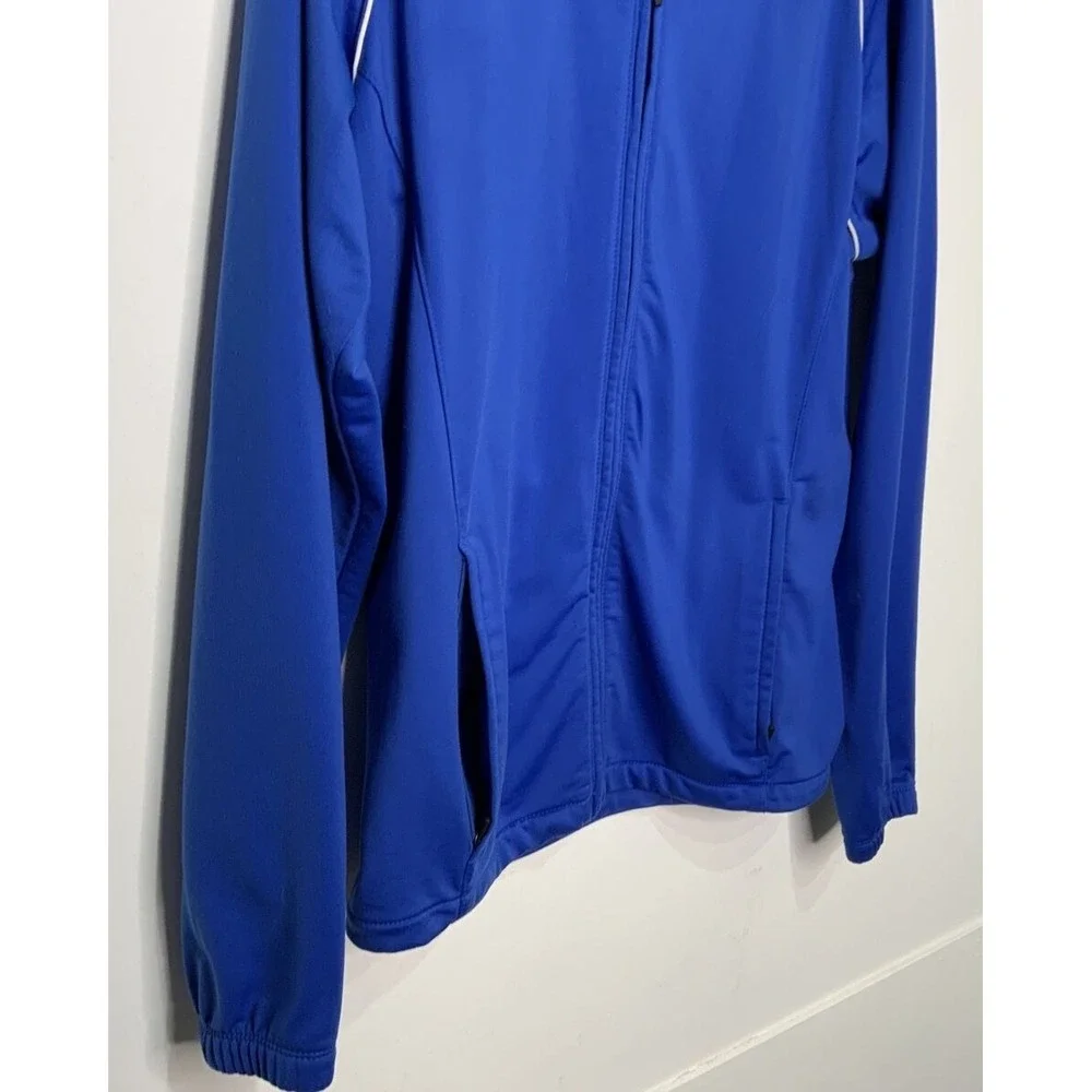 Nike Women's Zip Front Jacket Activewear Blue Size Small